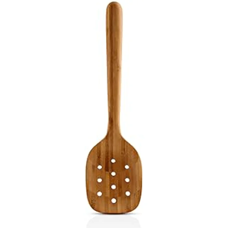 Eva Solo Nordic Kitchen Schaumlöffel Bambus, Kochzubehör mit hochwertigem Design und Funktionalität – Bild 1