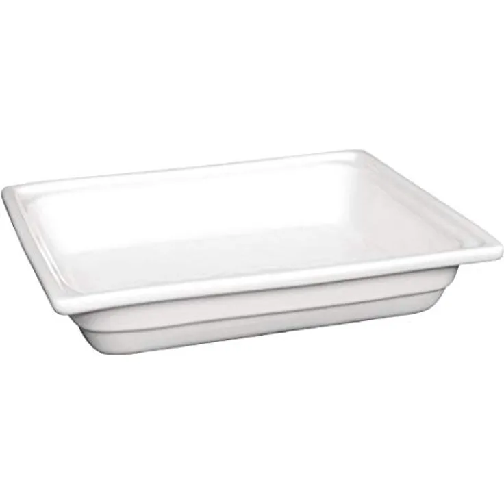 Olympia KBJ 1/2 Half Size Gastronorm 330 x 270 x 100 mm Porzellan Auflaufform