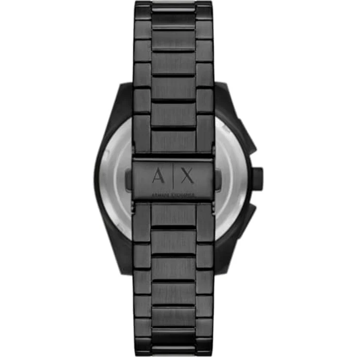 Armani Exchange Herren Analog Quarz Uhr mit Edelstahl Armband AX2864, schwarz – Bild 3