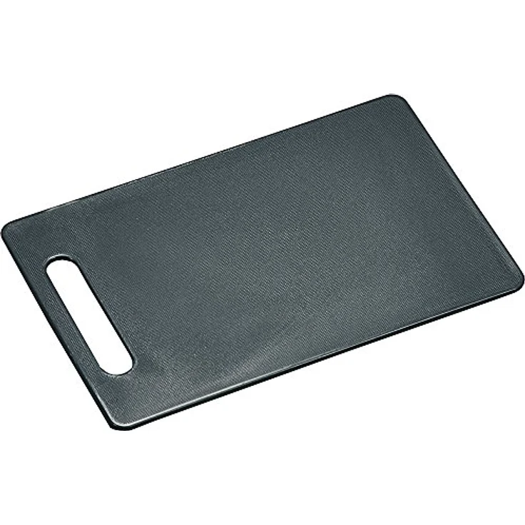 Kesper 30464 Schneidebrett rutschfeste Kunststoff grau 24 x 15 x 0,5 cm – Bild 2