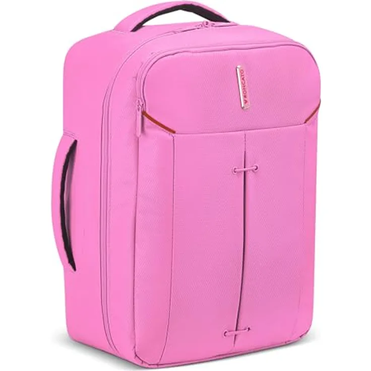 RONCATO IRONIK 2.0 Vueling Reiserucksack mit 15,6 Zoll Laptopfach, 40x20x30 cm, 24 L, rosa