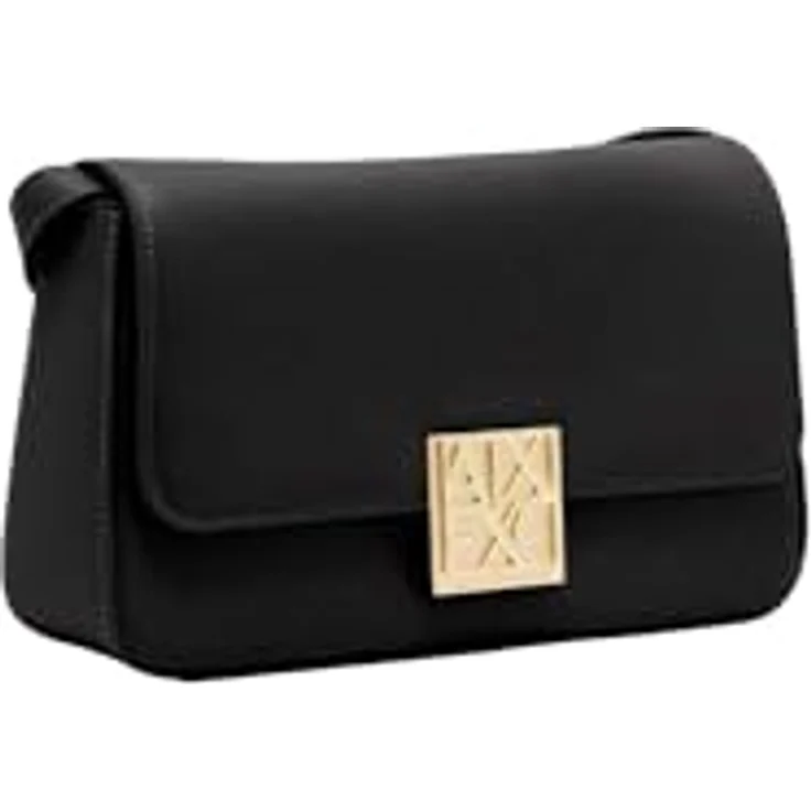 Armani Exchange Amy Umhängetasche 21 cm, schwarz, 100% Polyurethan – Bild 2