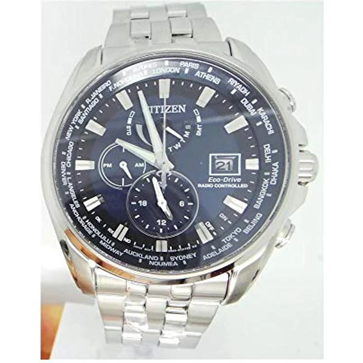 Citizen AT9030-55L Eco-Drive Herren Funkuhr Saphirglas 20ATM 44mm – Bild 5