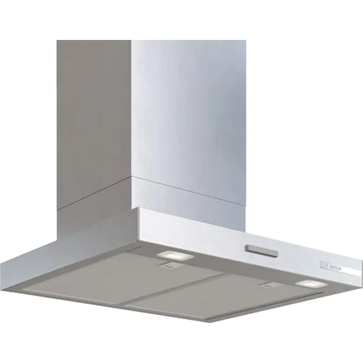 Bosch Serie 4 DWB65CC30, Wandesse 60 cm, Kondensatormotor, Metall-Optik, 3 Leistungsstufen, spülmaschinengeeignete Metallfettfilter