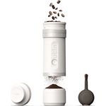 OutIn Fino Tragbare Elektrische Kaffeemühle, 28 Mahlstufen, 7-Stern-Edelstahlkonus, Ein-Knopf-Bedienung, Schnellladung für Reise & Haushalt, 690g