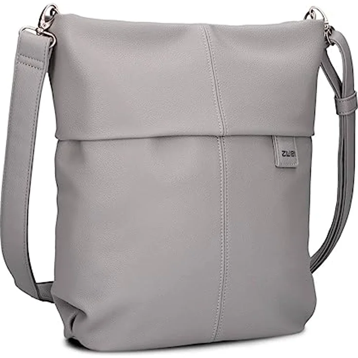 Zwei Handtasche Mademoiselle M12, praktische und leichte Handtasche in Grau – Bild 1