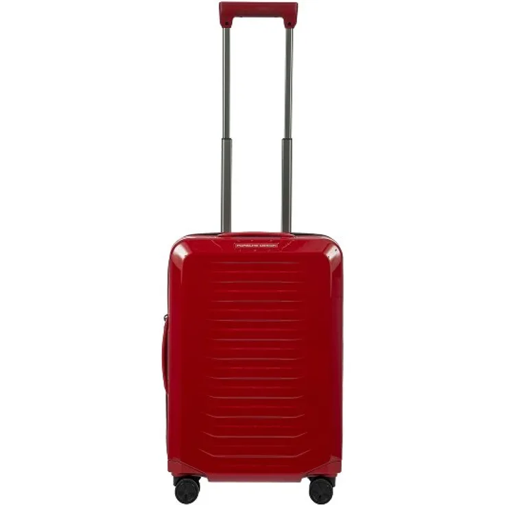 Porsche Design Roadster Kabinentrolley S 55 cm, rot, 100% Polycarbonat, 4 Rollen