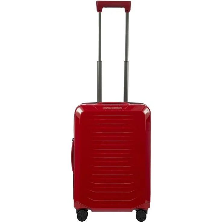 Porsche Design Roadster Kabinentrolley S 55 cm, rot, 100% Polycarbonat, 4 Rollen