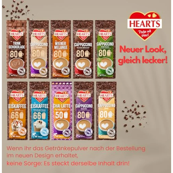 Hearts Cappuccino Irish Cream 1kg – Bild 9