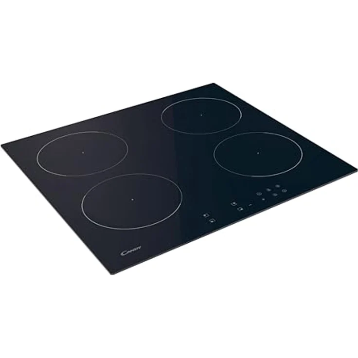 Candy Moderna CETPS64MCWIFITT Induktionskochfeld, 4 Brenner, Touch-Bedienung, Glaskeramik, Schwarz, 59 x 52 x 6 cm – Bild 2