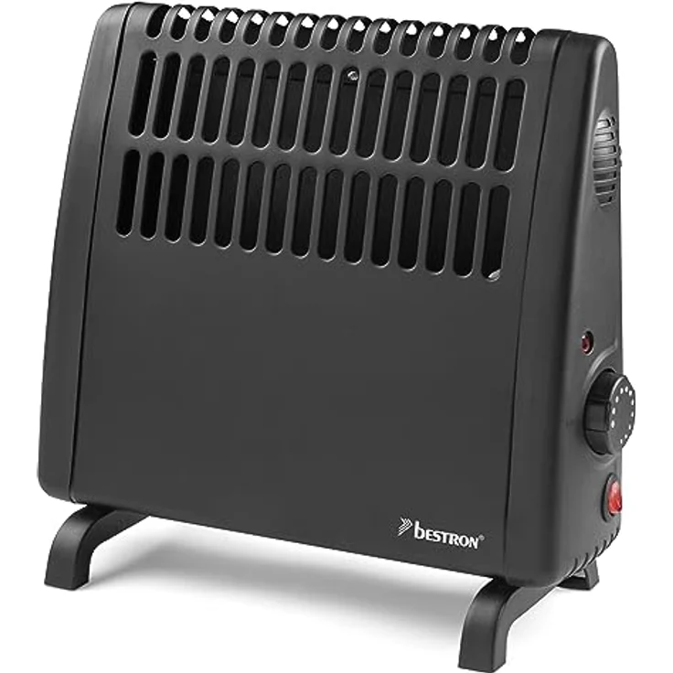 Bestron elektrischer Frostwächter, Frostschutzgerät mit variablen Thermostat und IP24 Schutzklasse, 400 Watt, Farbe: Schwarz – Bild 1