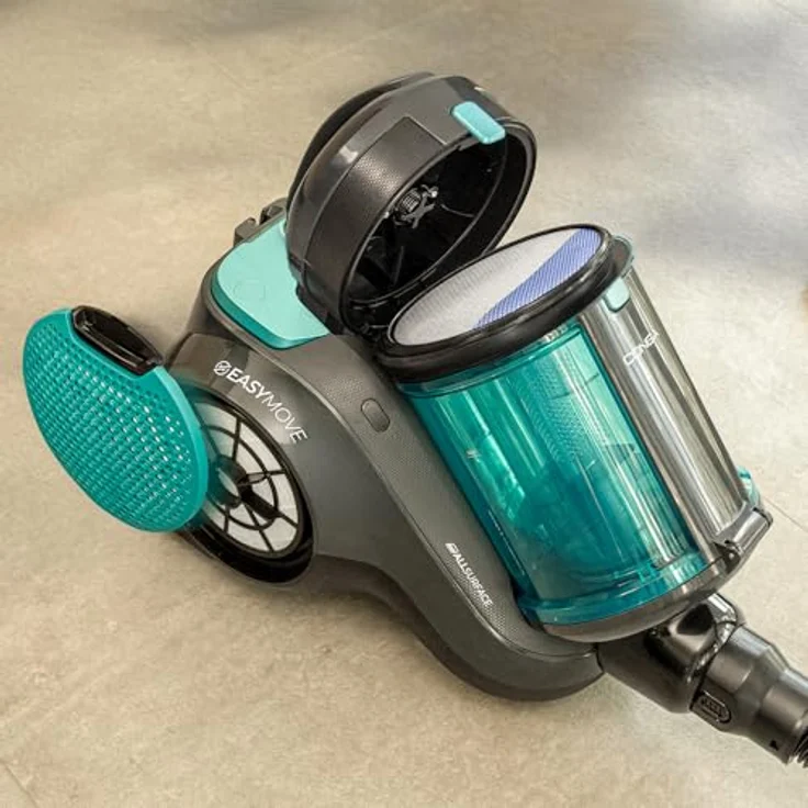 Cecotec Conga Rockstar Cyclonic Powerbag, Schlittenstaubsauger mit 900W und 175AW Saugleistung, 2L Behälter, HEPA-Filter, 10m Reichweite – Bild 7