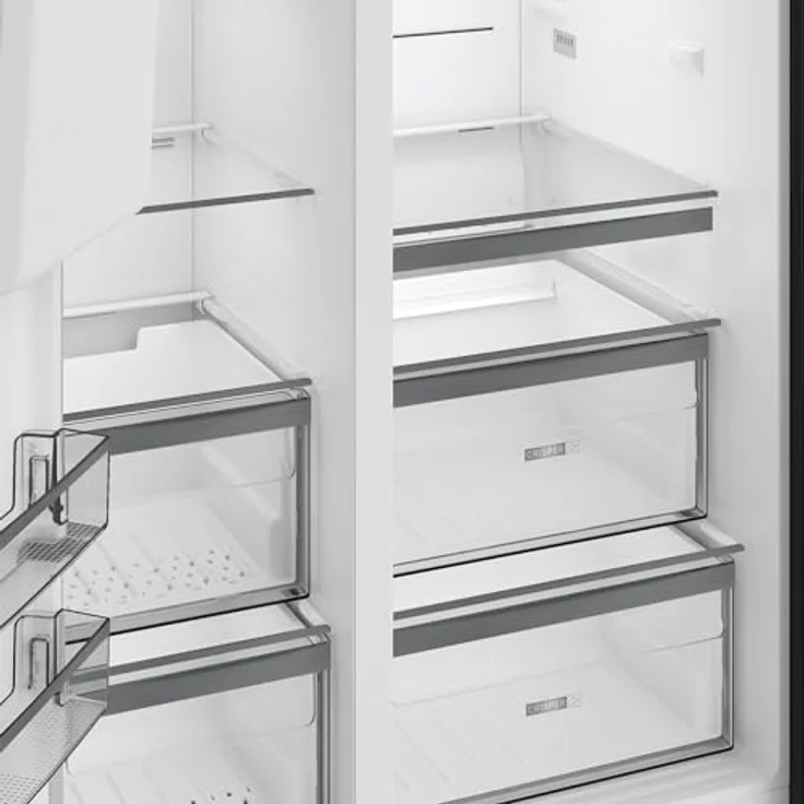 Bauknecht PKM SBS IW D90 Pearl, Side-by-Side Kühlschrank mit 375 l Kühlvolumen, DuoCooling und LED-Innenbeleuchtung – Bild 7