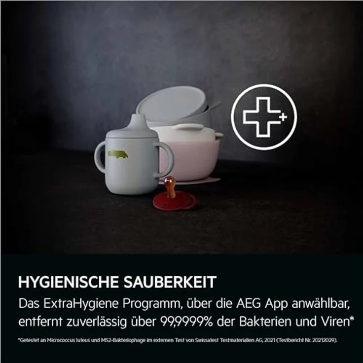 AEG GT9200X2SCM Serie 9000, teilintegrierter 60cm Einbaugeschirrspüler mit AEG App und Besteckschublade, Energieeffizienzklasse A – Bild 20