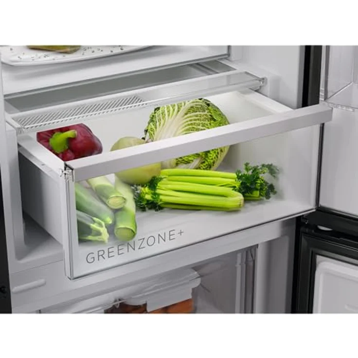 AEG ORC7P361DB Freistehende Kühl-Gefrierkombination, 362 L, TwinTech® NoFrost, Gefrierteil unten, Farbe: Black Matt – Bild 7