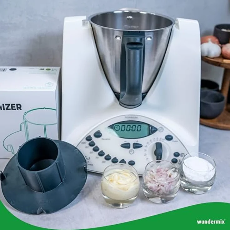Miximizer Mixtopf-Verkleinerung für den Thermomix TM31, Kunststoff, grau – Bild 5