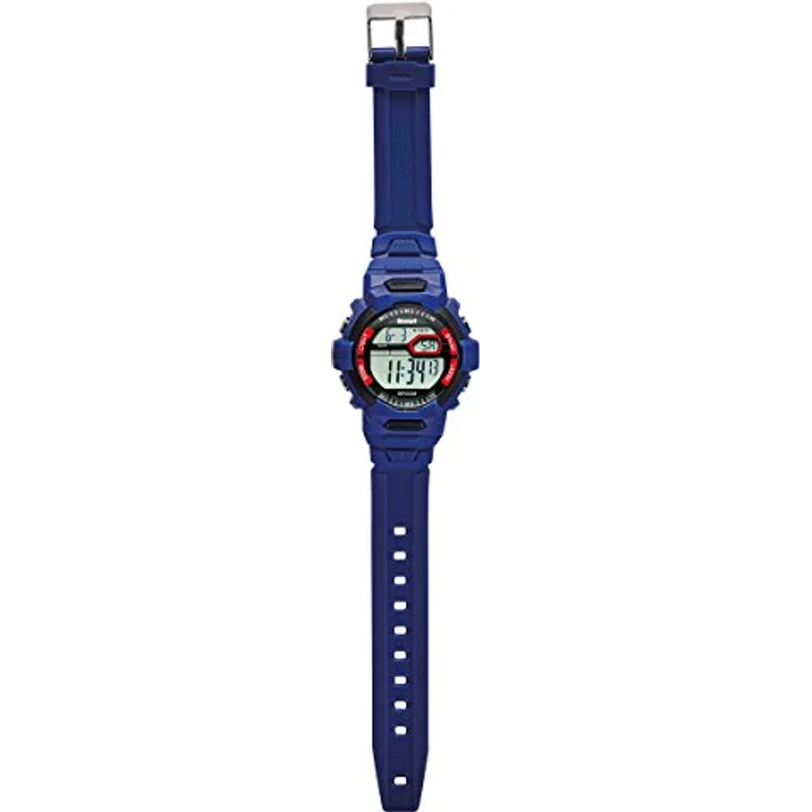 SCOUT Unisex Kinder Digital Uhr 280308001, mit Plastik Armband, Stoppuhr, Kalender, Alarm, Licht – Bild 1