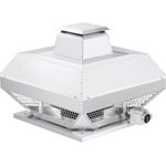 Helios Belüftungsventilator RDD 710/6, horizontal ausblasend, Aluminiumgehäuse, IP 65, silber