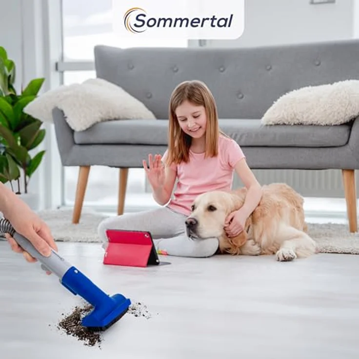 Sommertal Teppichreinigungsgerät SOMMERTAL CompactCleaner WS450 5in1, Aqua Filter, Pet Cleaner, inkl. Zubehör, blau - Preisvergleich – Bild 8