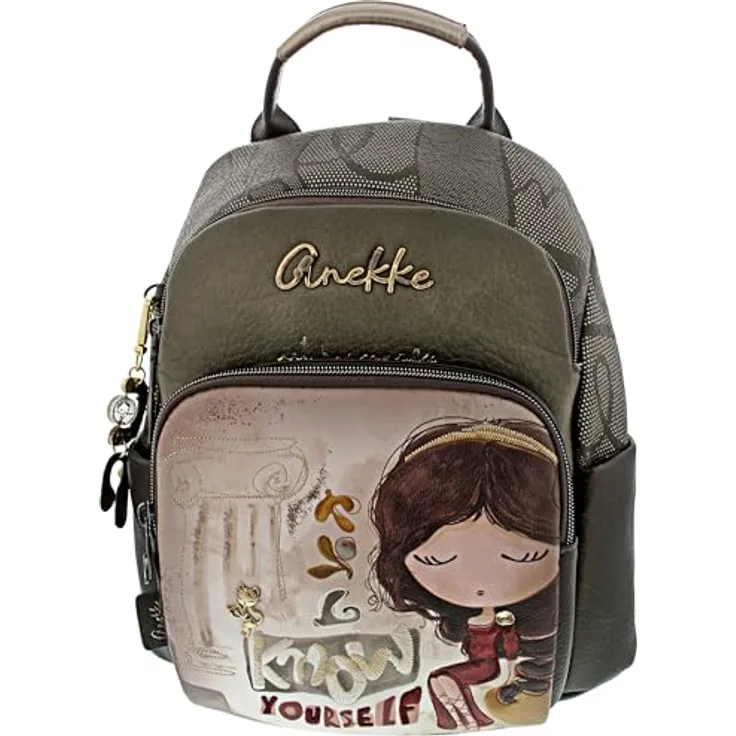 Anekke Muse City Rucksack 28 cm, mehrfarbig, 100% Polyurethan, 29 x 14 x 28 cm