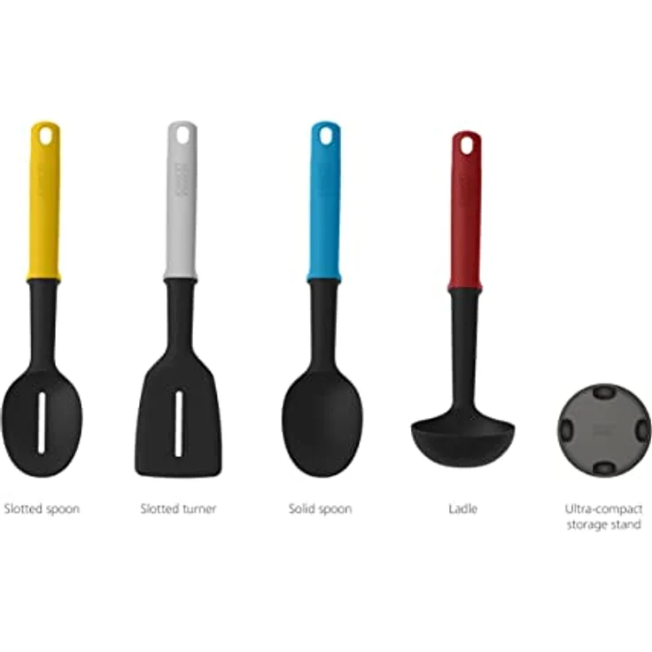 Joseph Joseph Elevate Slim Utensilien-Set, 4-teilig, mehrfarbig – Bild 3