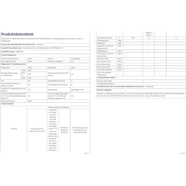 Klarstein Shiraz 8 Uno Weinkühlschrank, 8 Flaschen, 8-18 °C, Touch-Control, Schwarz – Bild 8