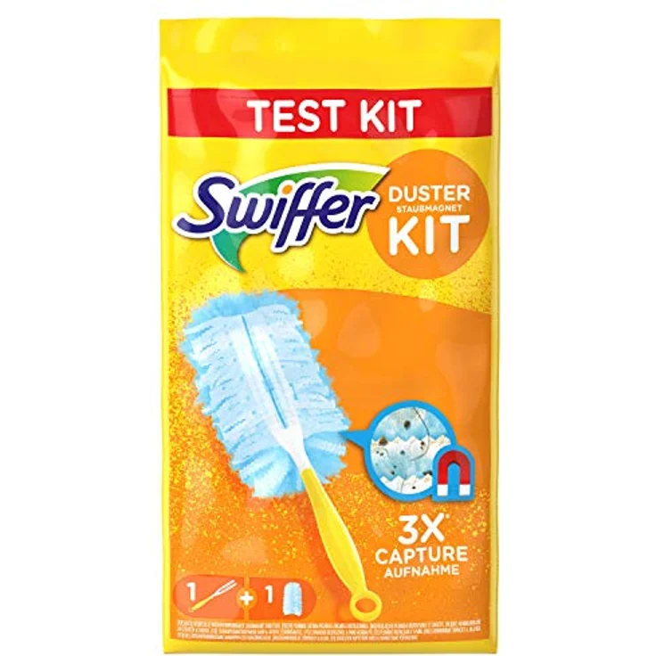 Swiffer Staubmagnet Starterset (mit 1 Griff und 1 Tücher), 1 Stück – Bild 2
