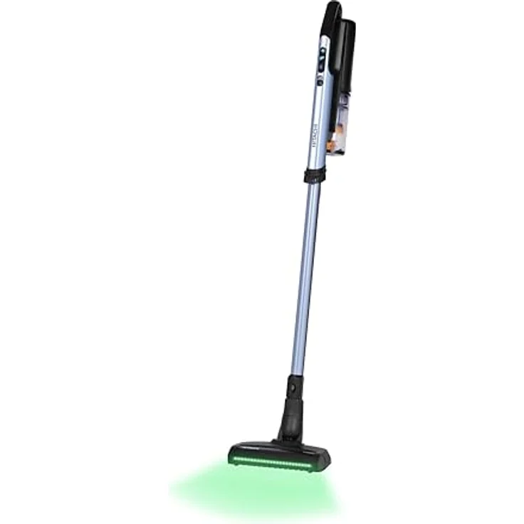 Hitachi Akku-Handstaubsauger PV-XHE 4 PL MB, 550 W, beutellos, 225 AW Saugkraft, bis zu 80 Min. Laufzeit, mit Green-Light-LED-Technologie – Bild 2