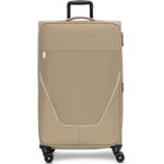 Stratic Weichgepäck-Trolley taska, 4 Rollen, Polyester, integriertes Zahlenschloss, Dehnfalte, verstellbarer Griff