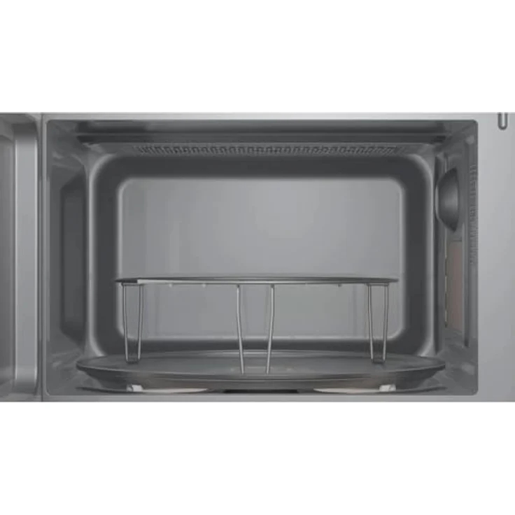 Bosch BEL623MS3 Mikrowelle mit Grill, Einbaugerät, 800W, 20 Liter Garraum, 5 Leistungsstufen, inkl. Drehteller, Edelstahl, Stahlblech, edelstahl, silber – Bild 5
