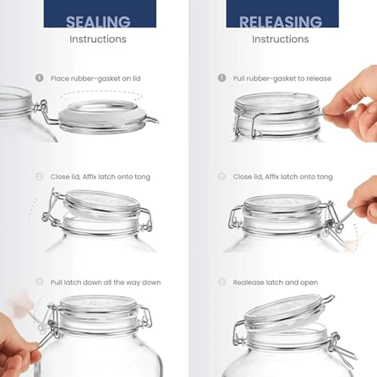 Bormioli Rocco Fido Transparentes Glas, 50 ml, 50 ml – Bild 7