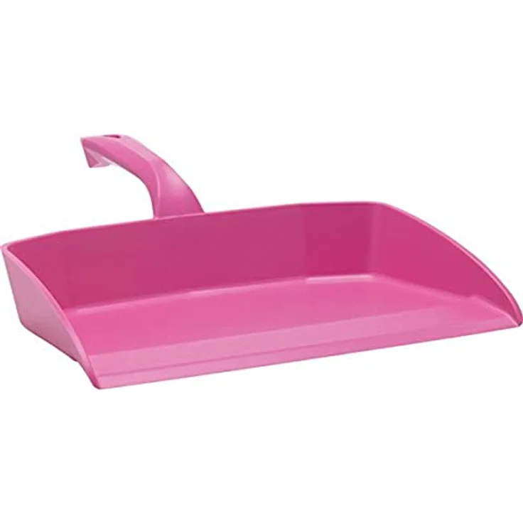 Vikan Ergonomische Kehrschaufel aus Polypropylen, 330 x 295 x 100 mm, für nasse und trockene Umgebungen, FDA-konform – Bild 1