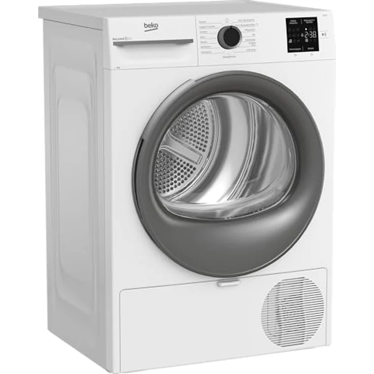 Beko BM3T38210W1 Wärmepumpentrockner, 8 kg, allergikergeeignet, Hygiene Trocknen & Auffrischen, 15 Programme, Express, Weiß – Bild 5