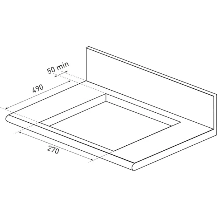 Oranier KFC131, 30 cm autarkes Domino Glaskeramikkochfeld mit 2 Kochzonen, Touch Control, roter LED-Anzeige, 9 Leistungsstufen & 2-facher Timerfunktion – Bild 5