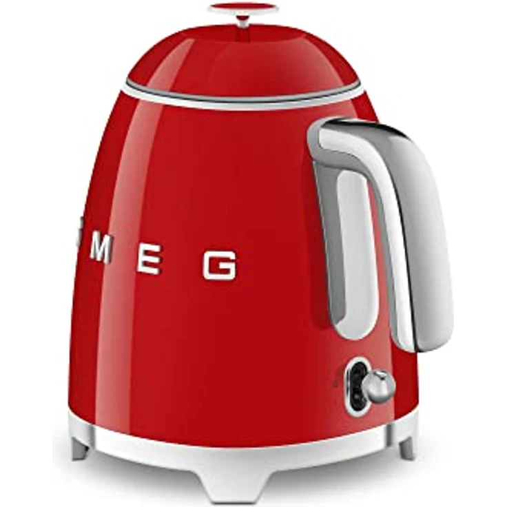 Smeg KLF05RDEU Wasserkocher Mini 50's Style, 1400W, 0,8 L, Kunststoff, Wasserstandsanzeige, rot – Bild 6