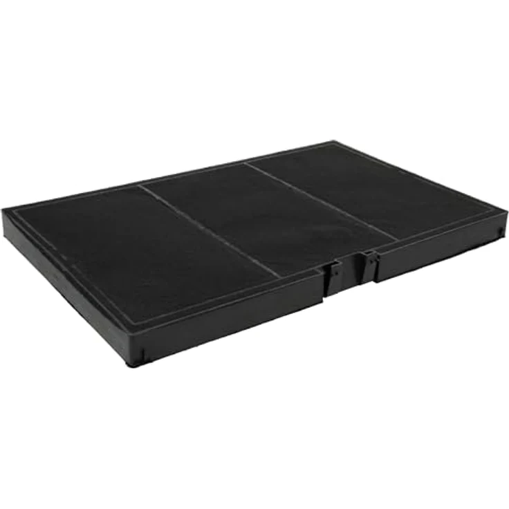 vhbw 2x Filterset kompatibel mit Bosch DWK87CM66, DWK87CM65, DWK87CM60/01, DWK87CM, DWK87BM60B/01 Dunstabzugshaube - Aktivkohlefilter, schwarz – Bild 3