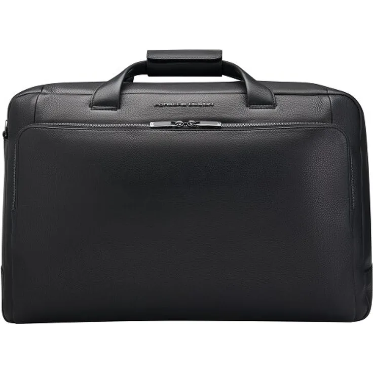 Porsche Design Roadster Weekender Reisetasche, 51 cm, 100% Leder, schwarz