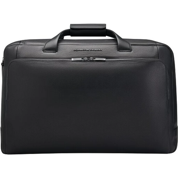 Porsche Design Roadster Weekender Reisetasche, 51 cm, 100% Leder, schwarz
