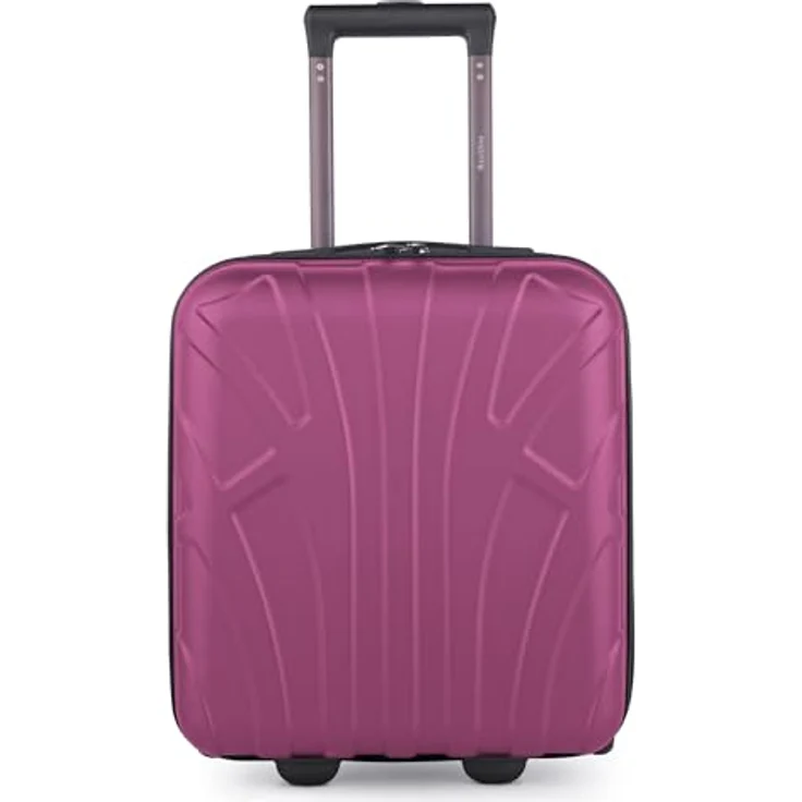 suitline Handgepäck Trolley 45x36x20 cm, Unter-Sitz Kabinenkoffer mit 30 Litern, TSA-Zahlenschloss, Magenta – Bild 4