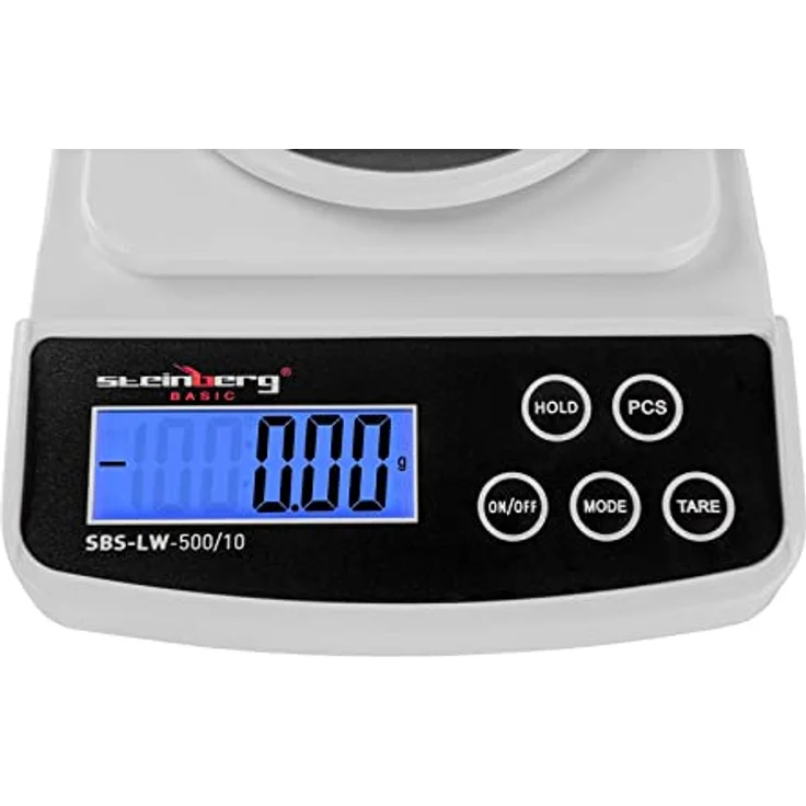 Steinberg BASIC - SBS-LW-500/10 - Präzisionswaage Feinwaage Taschenwaage Digitalwaage - 500 g / 0,01 g - Basic – Bild 2