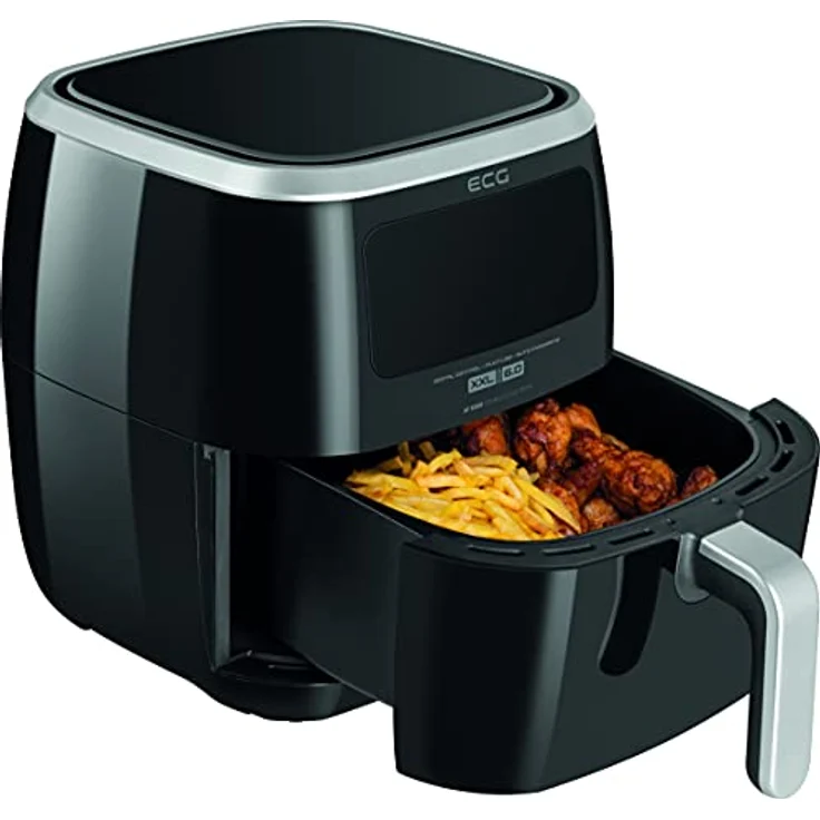 ECG AF 6000 Heißluftfritteuse, Black – Bild 5