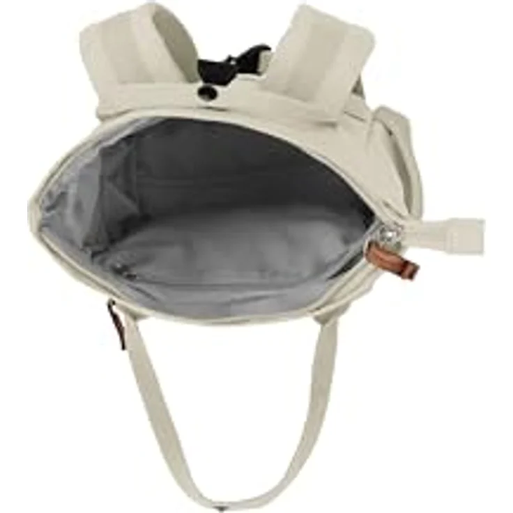 Travelite Basics City Rucksack, 27 cm, off white, 100% Polyester, 20 cm x 10 cm – Bild 6