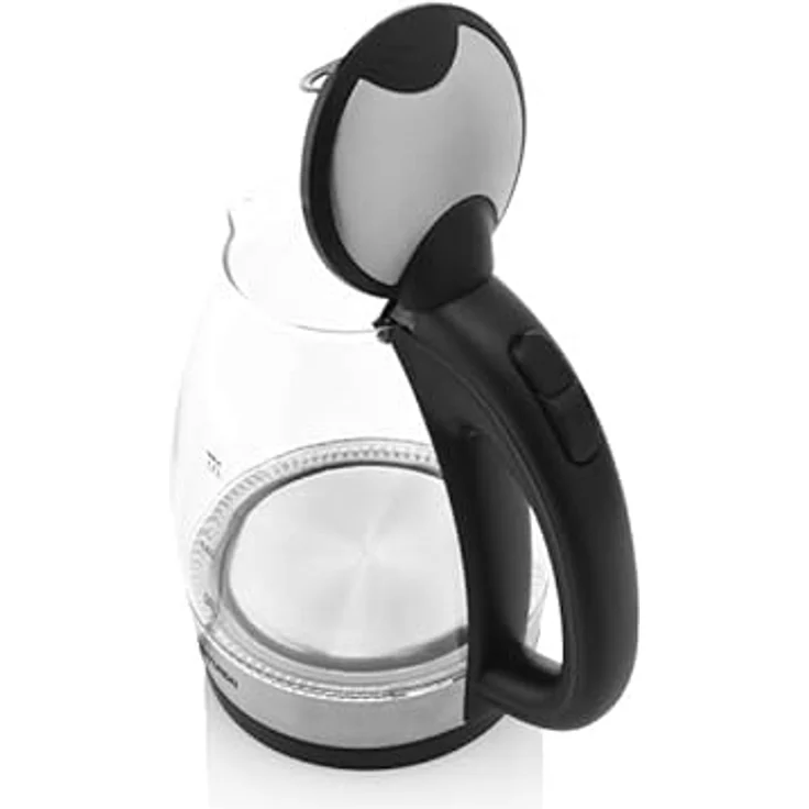HYUNDAI ELECTRONICS VK741 Glas Wasserkocher I 1.7 L I 2200 W I Innenbeleuchtung I Wasserstandanzeige – Bild 5