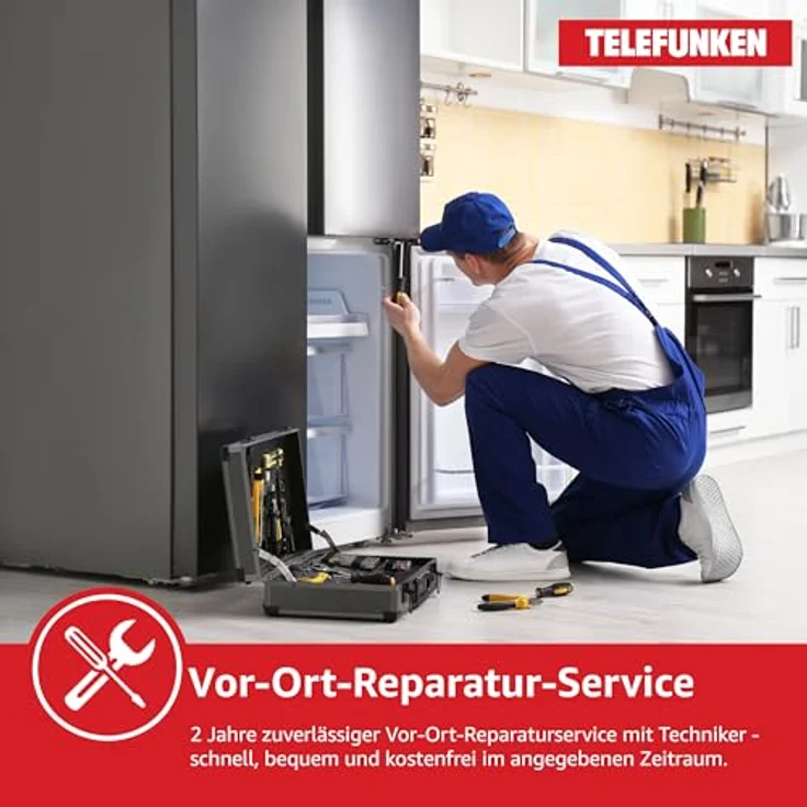 Telefunken Einbau-Kühl-Gefrierkombination | 178cm Nische | 251 Liter | Less Frost, Stilvolles Design und optimale Organisation – Bild 6