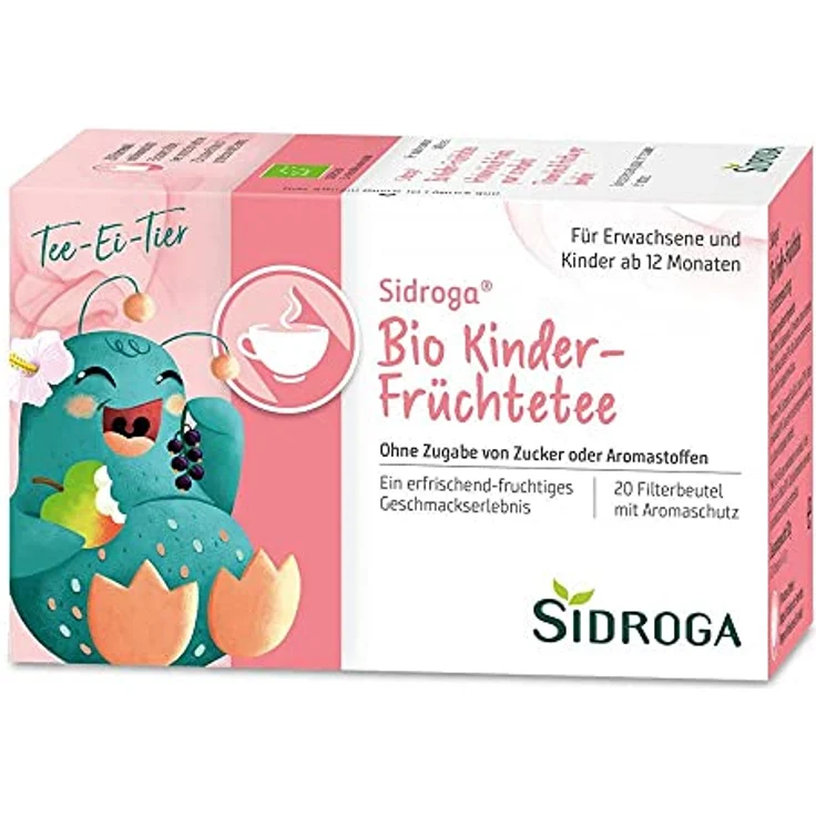 SIDROGA Bio Kinder-Früchtetee Filterbeutel, 30 g, fruchtige Mischung für Kinder – Bild 2