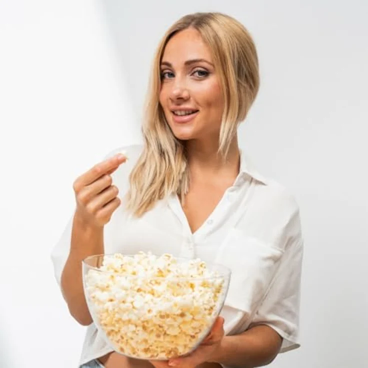 InnovaGoods Heißluft-Popcornmaschine Popmar, gesunde Zubereitung ohne Öl, kompakt und leicht, 1200 W mit Messlöffel und Sicherheitsthermostat – Bild 2