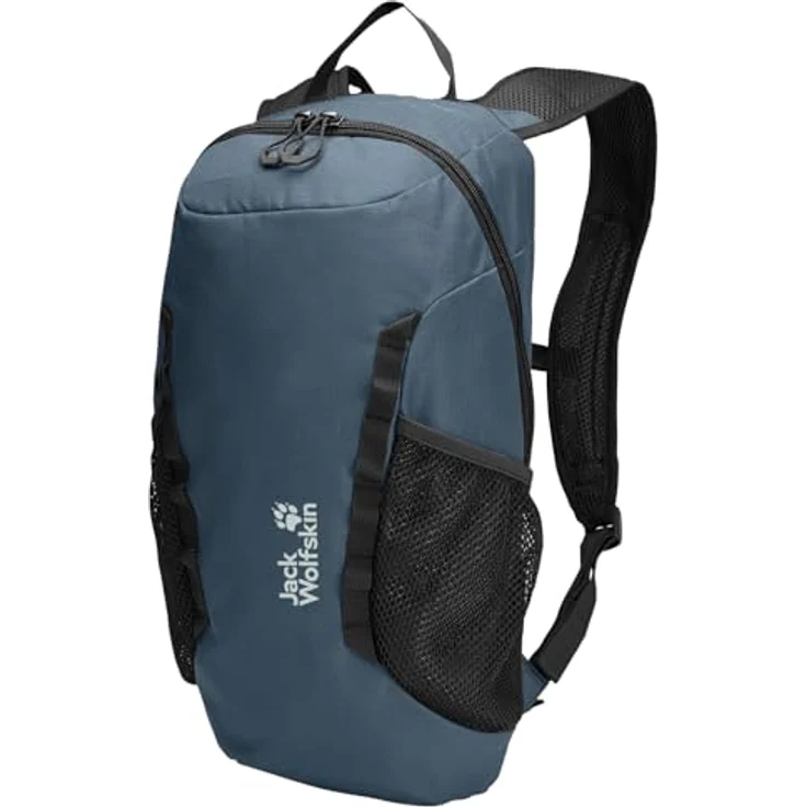 Jack Wolfskin Daypack VELOCITY LITE 10, leichter Sport-Rucksack mit AEROSHAPE LITE Tragesystem und Trinkblasenfach, schwarz – Bild 1