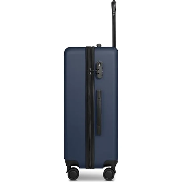 SMARTBOX Hartschalen Koffer-Set 3-teilig, leicht & stabil, ABS-Material, 4-Doppelrollen, Zahlenschloss, für Damen & Herren – Bild 2