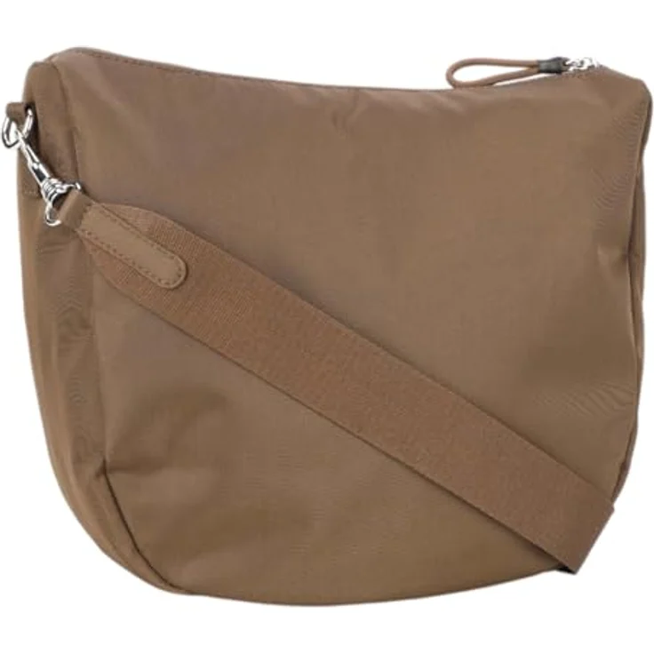 Joop! Jeans Giocoso 1.0 Delia Umhängetasche, 25 cm, 100% Nylon, braun – Bild 3