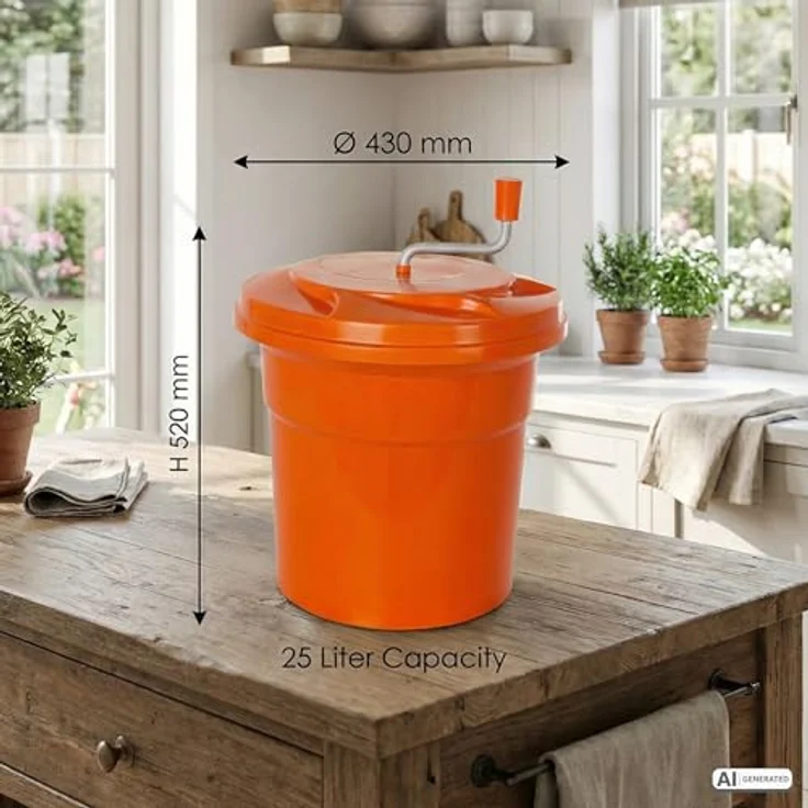 Saro 357-1010 Salatschleuder Modell Rena 251, 25 L – Bild 3